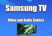 Formats et codecs vidéo et audio pris en charge par les téléviseurs Samsung