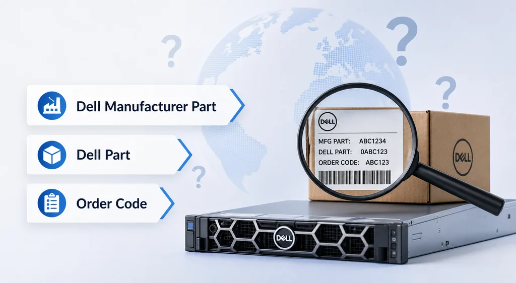 What Do Dell Manufacturer Part, Dell Part and Order Code Mean (1)