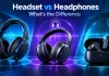 Casque avec microphone et casque audio, quelle différence ?