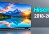 Hisense TV par année, gammes 2018–2026