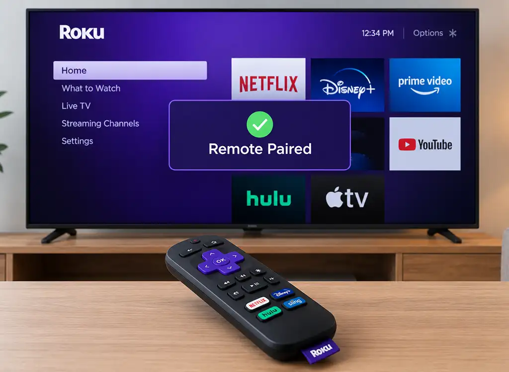 Roku Remote Not Pairing Automatically How to Pair It Manually